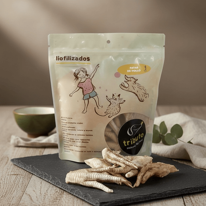 Snack Premium Tributo Patas de Pollo 100gr 1