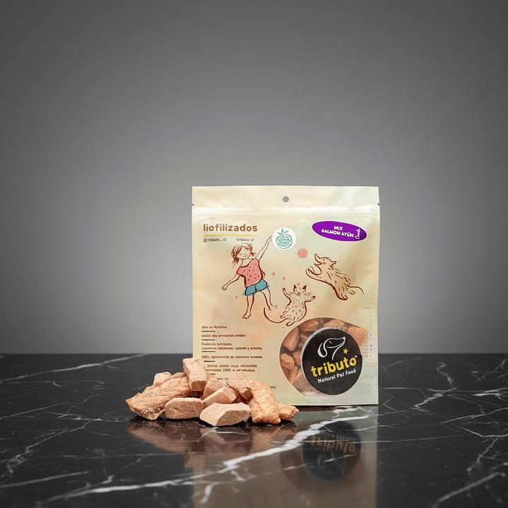 Snack Premium Tributo Mix Salmón Atún 100gr 1