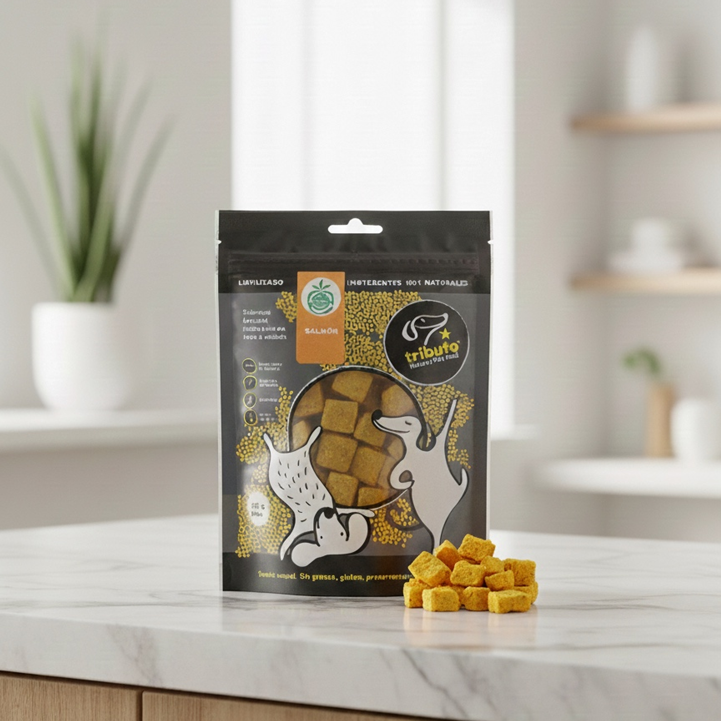 Snack Tributo Caldito Salmón 100gr 1