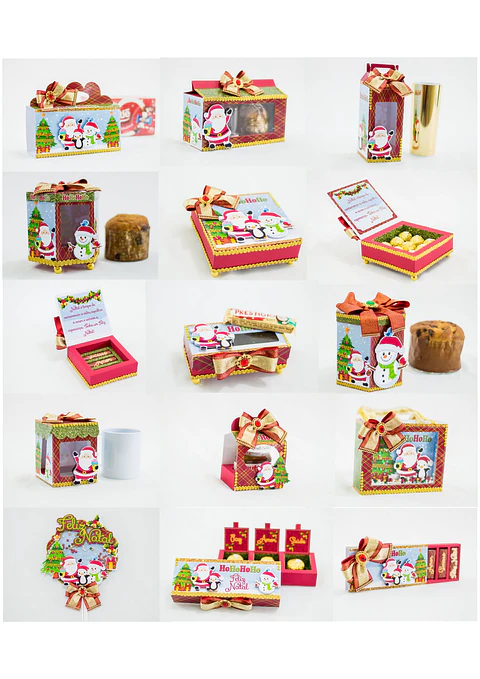 Arquivo de Corte Festa Completa Natal 12 - Studio/PDF