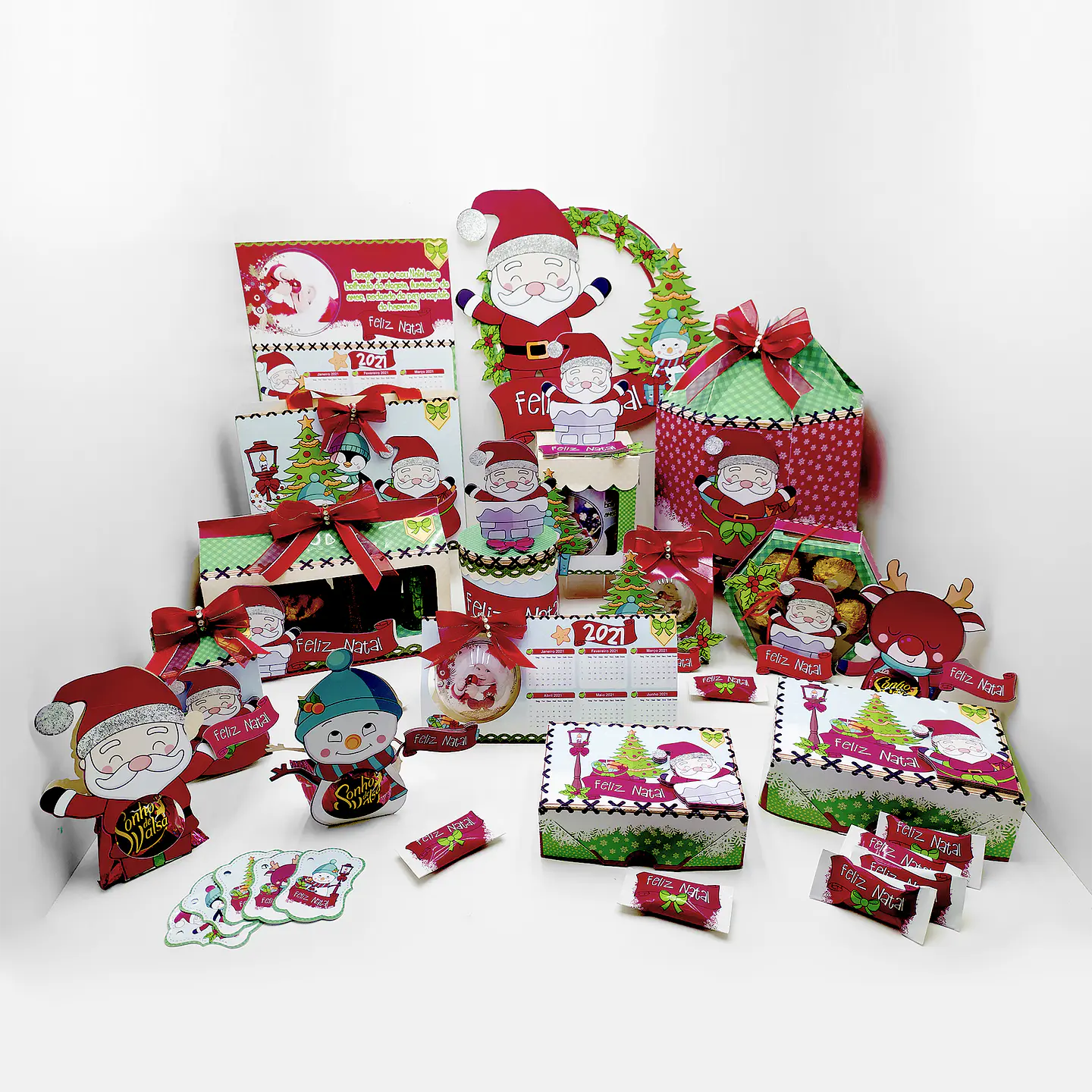 Arquivo de Corte Festa Completa Natal 14 - Studio/PDF/PNG 1