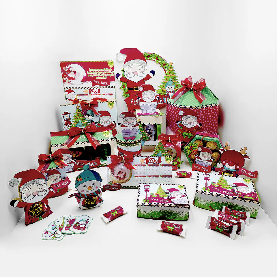 Arquivo de Corte Festa Completa Natal 14 - Studio/PDF/PNG 1
