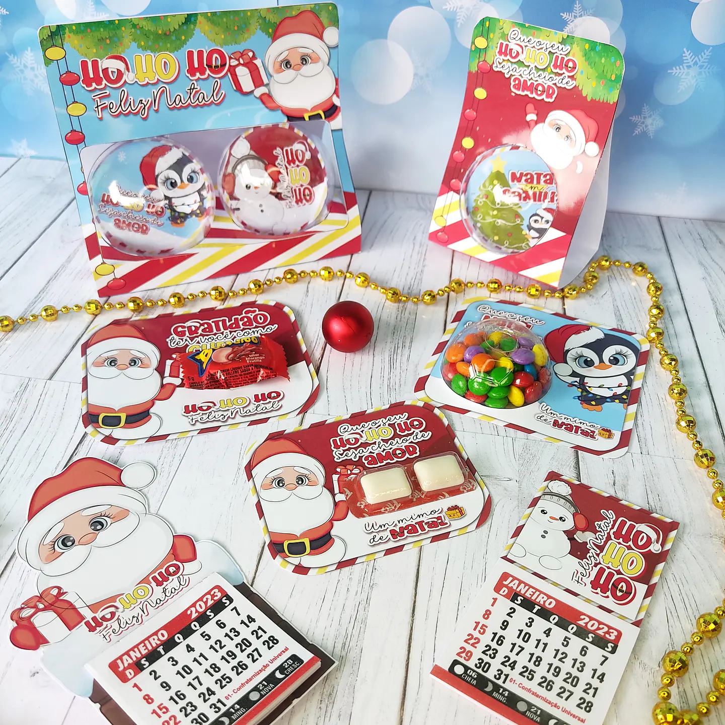 Arquivo de Corte Festa Completa Natal 43 - Studio/PDF/PNG 3