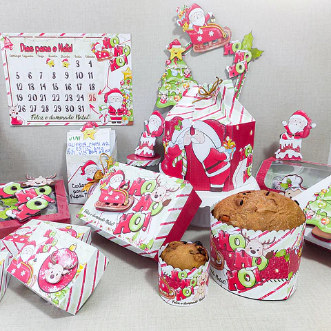 Arquivo de Corte Festa Completa Natal 46 - Studio/PDF/PNG