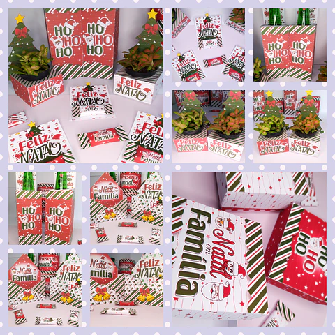 Arquivo de Corte Festa Completa Natal 63 - Somente PDF/PNG