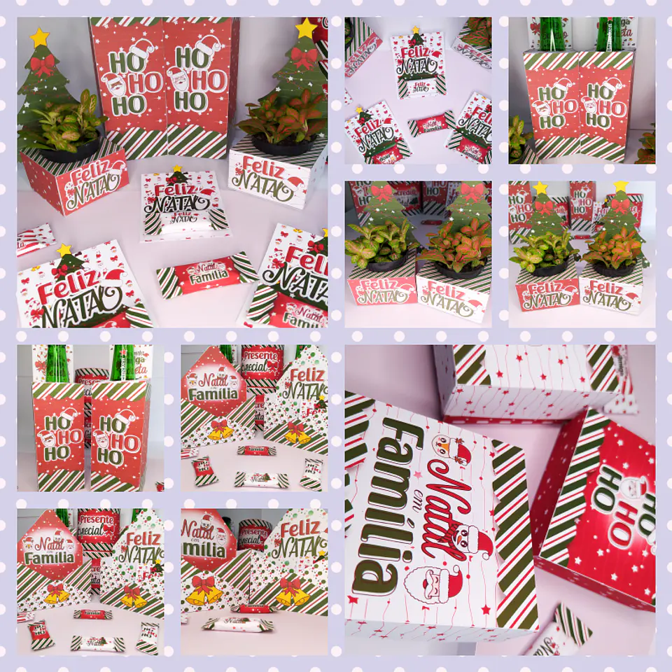 Arquivo de Corte Festa Completa Natal 63 - Somente PDF/PNG 1