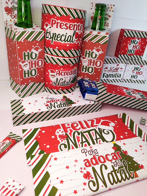 Arquivo de Corte Festa Completa Natal 63 - Somente PDF/PNG
