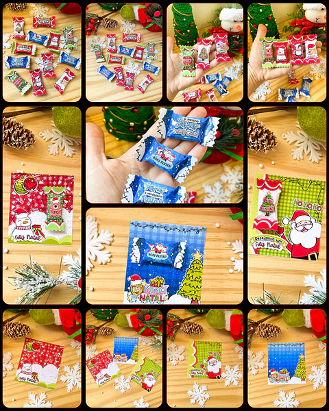 Arquivo de Corte Festa Completa Natal 70 - Somente PDF/PNG