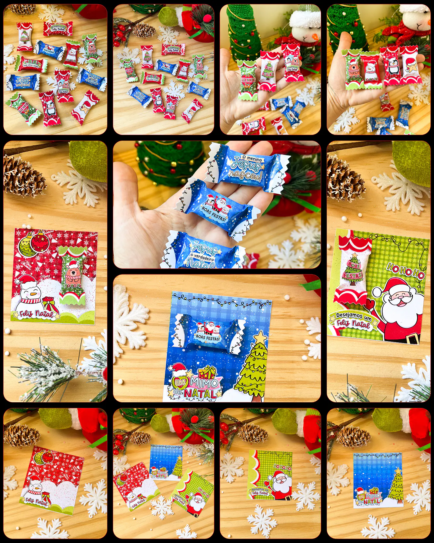 Arquivo de Corte Festa Completa Natal 70 - Somente PDF/PNG 2