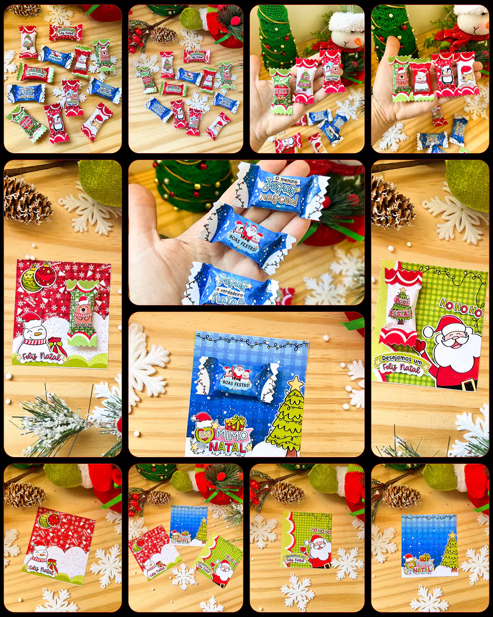 Arquivo de Corte Festa Completa Natal 70 - Somente PDF/PNG 2