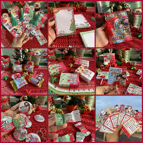 Arquivo de Corte Festa Completa Natal 72 - Somente PDF/PNG