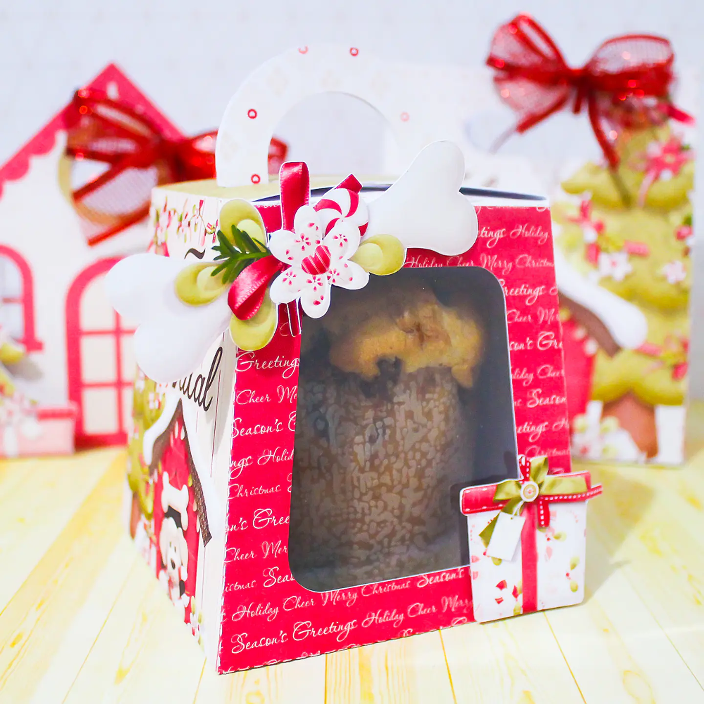 Arquivo de Corte Festa Completa Natal Cachorrinhos - Studio/PDF 4