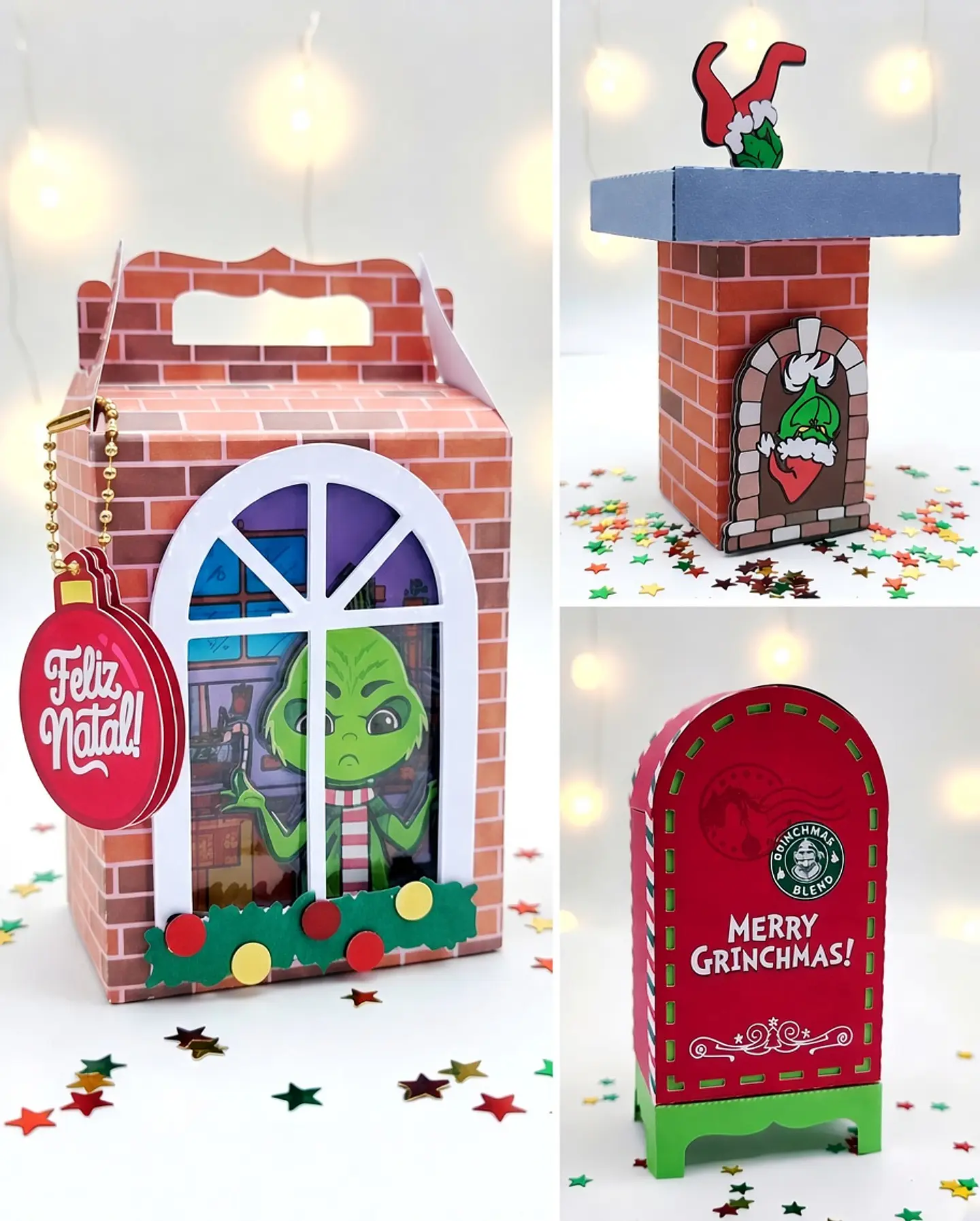 Arquivo de Corte Festa Completa Natal Grinch - Studio/PDF 1