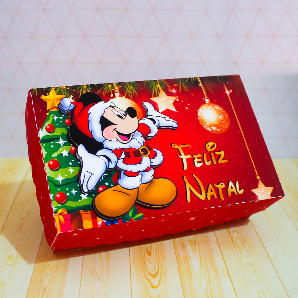 Arquivo de Corte Festa Completa Natal Mickey 03 - Studio/PDF  4