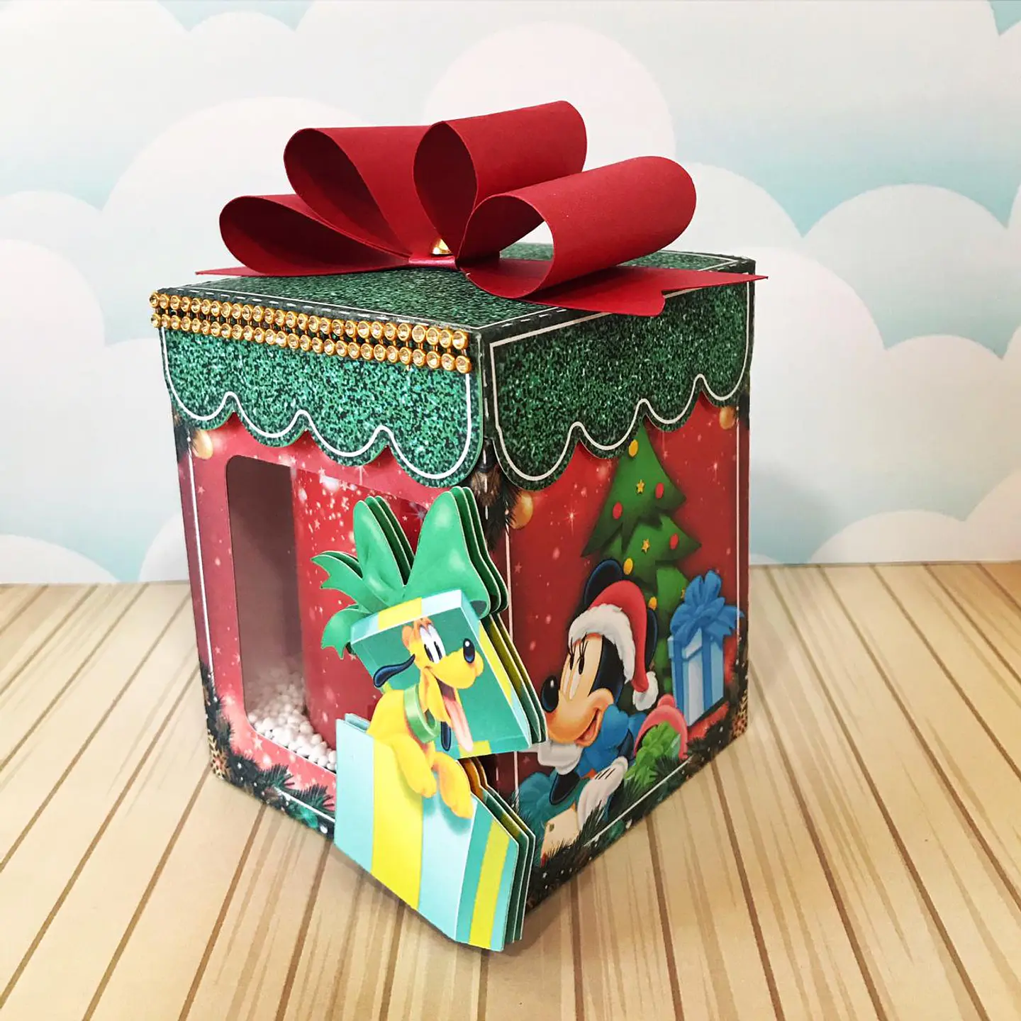 Arquivo de Corte Festa Completa Natal Mickey e Minnie 01 - Studio/PDF/PNG 5