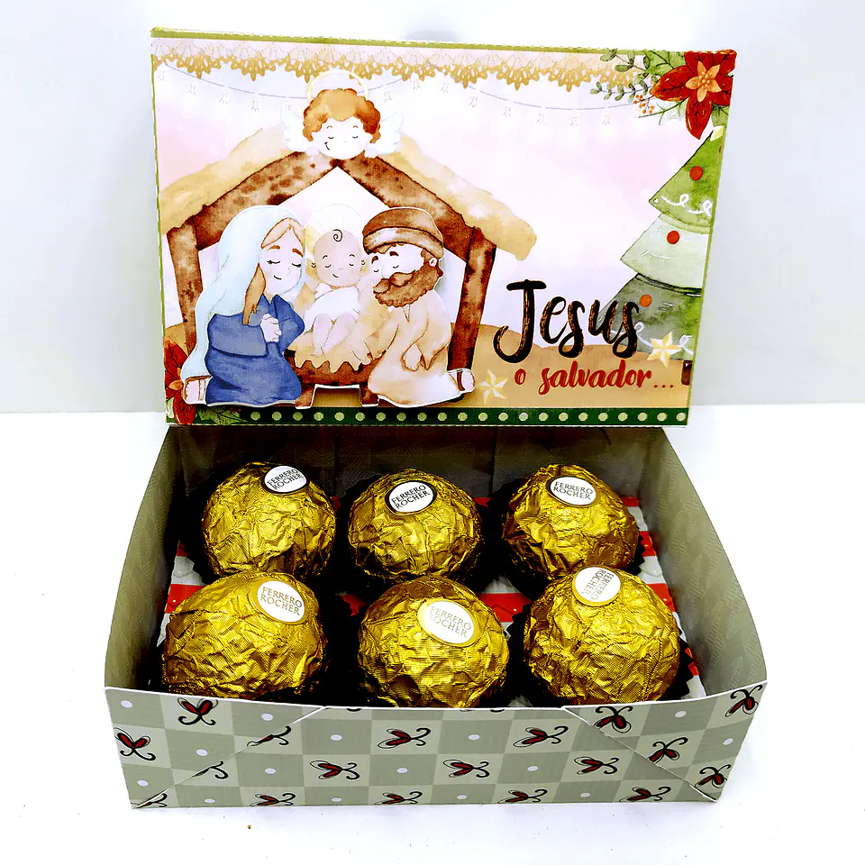 Arquivo de Corte Festa Completa Natal Religioso 03 - Studio/PDF/PNG 2