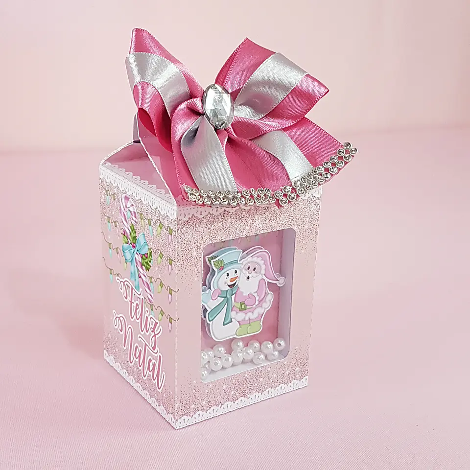 Arquivo de Corte Festa Completa Natal Rosa 01 - Studio/PDF 5