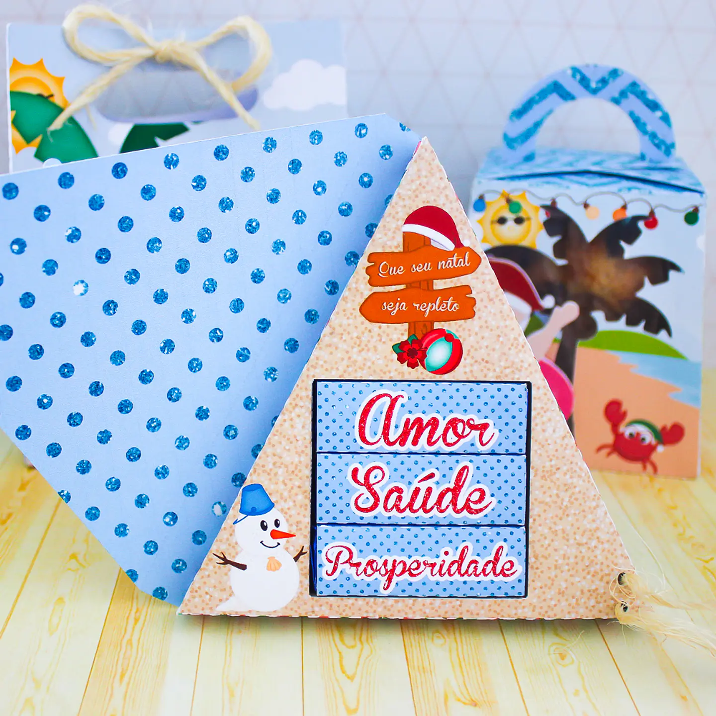 Arquivo de Corte Festa Completa Natal Tropical 01 - Studio/PDF 4