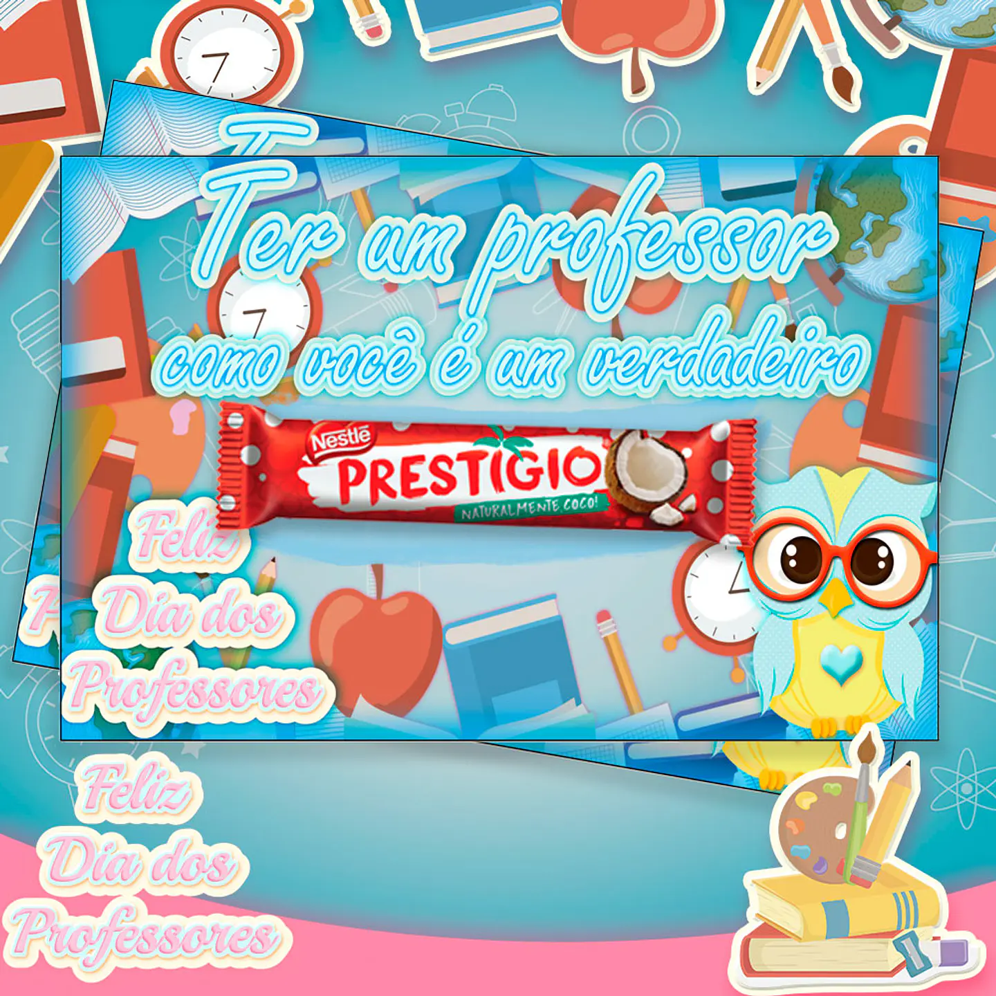 Arquivo de Corte Festa Completa Dia dos Professores 21 - Studio/PDF 4