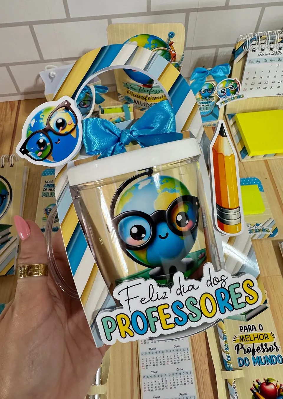 Arquivo de Corte Festa Completa Dia dos Professores 50 - Studio/PDF/PNG 6