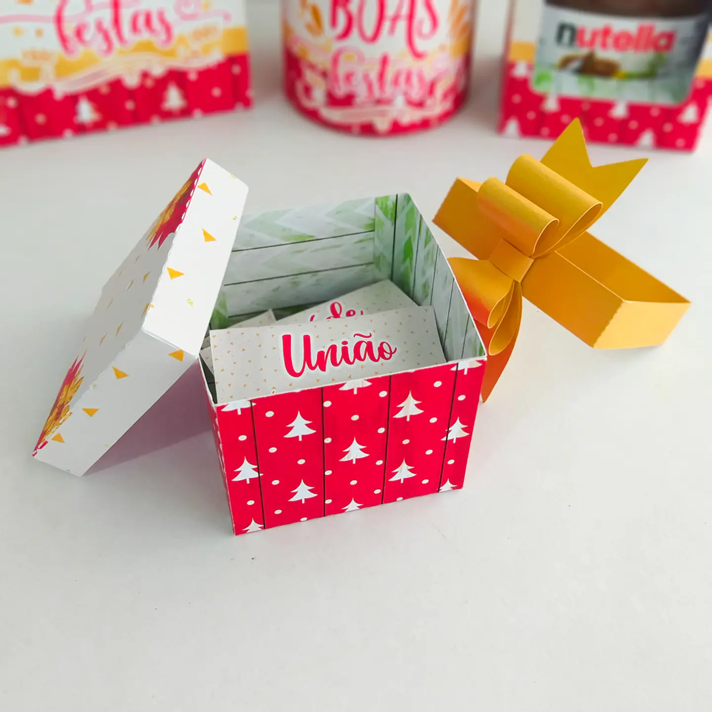 Arquivo de Corte Natal Caixa Balinhas 01 - Studio/PDF 2
