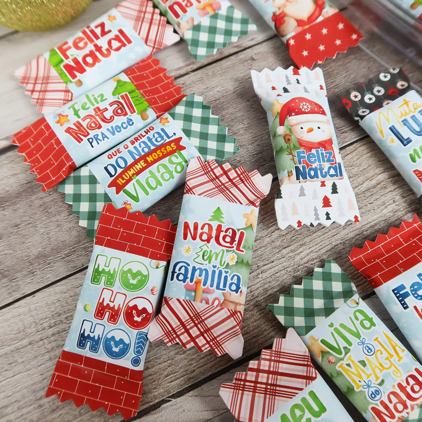 Arquivo de Corte Natal Caixa Balinhas Arvore de Natal - Studio/PDF 4
