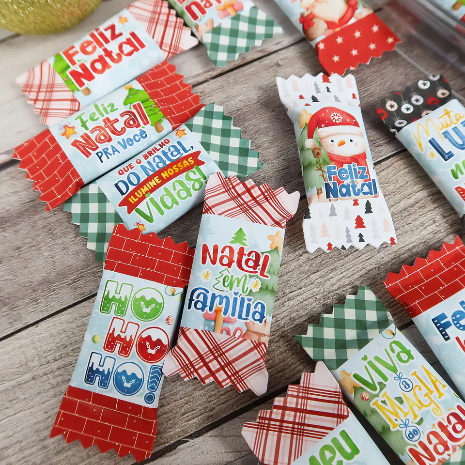 Arquivo de Corte Natal Caixa Balinhas Arvore de Natal - Studio/PDF 4