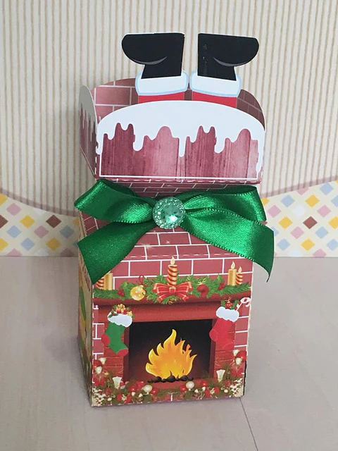 Arquivo de Corte Natal Caixa Meia Bala 01 - Studio/PDF