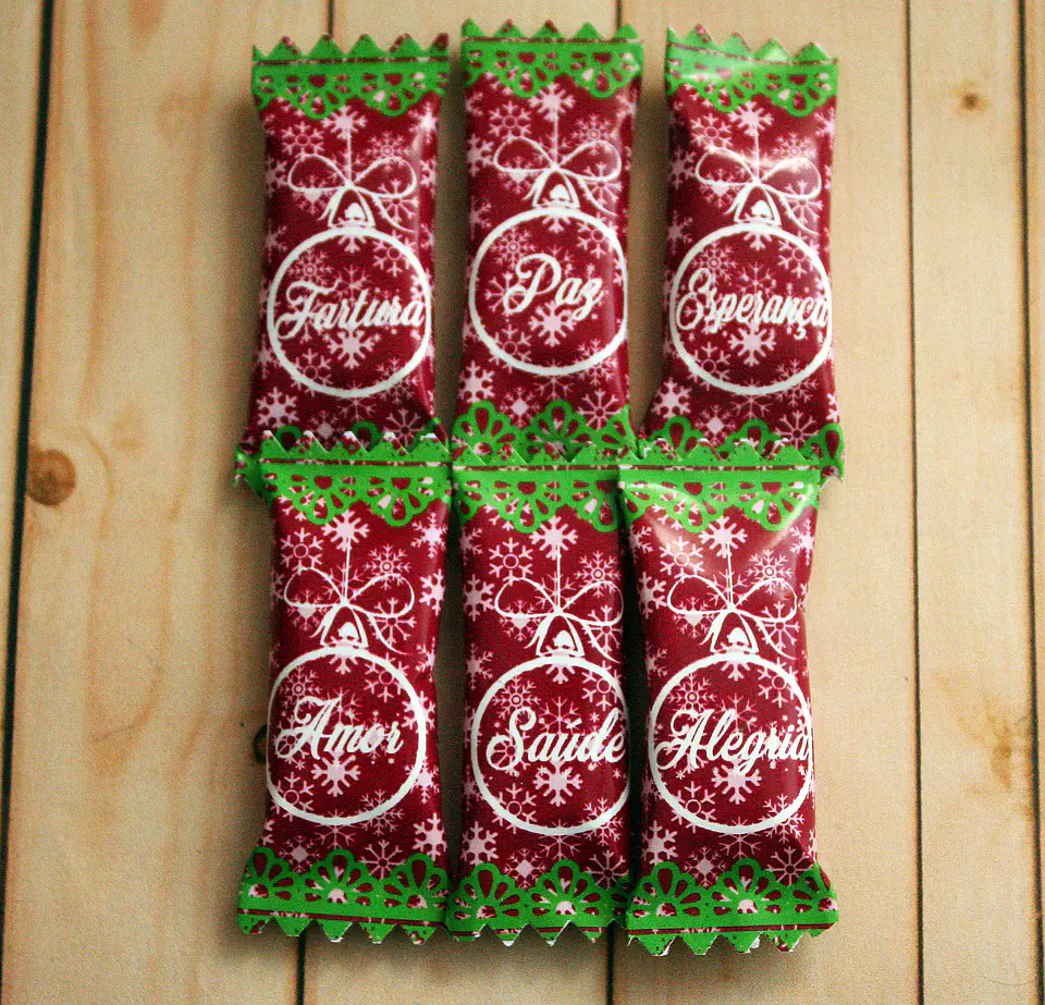 Arquivo de Corte Natal Caixa Meia Bala e Balinhas - Studio/PDF/PNG 3