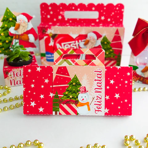 Arquivo de Corte Natal Caixa Barra 90g 04 - Studio/PDF