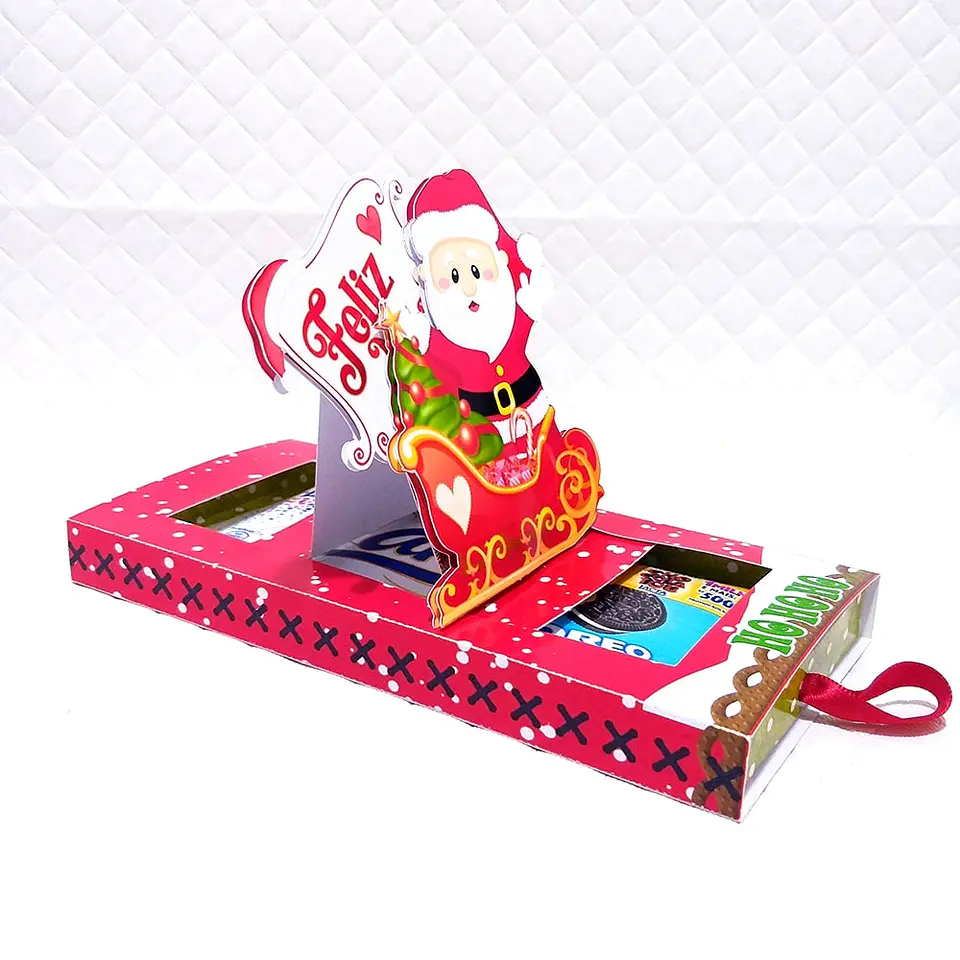 Arquivo de Corte Natal Caixa Barra 90g 05 - Studio/PDF 1