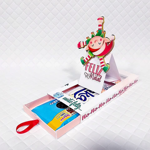 Arquivo de Corte Natal Caixa Barra 90g 07 - Studio/PDF