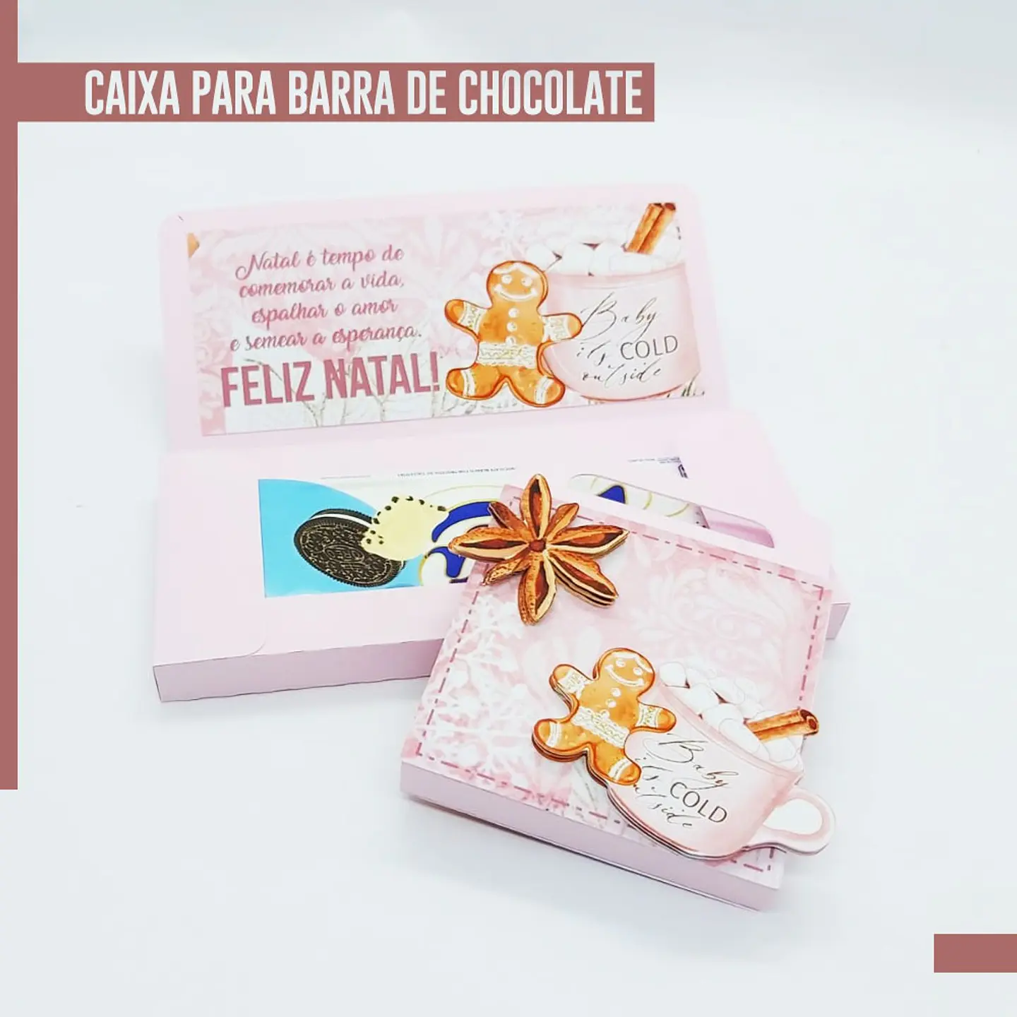 Arquivo de Corte Natal Caixa Barra 90g 10 - Studio/PDF 1