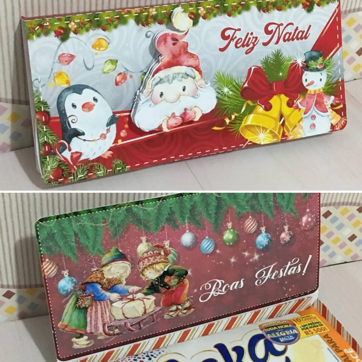 Arquivo de Corte Natal Caixa Barra 90g 12 - Studio/PDF 1