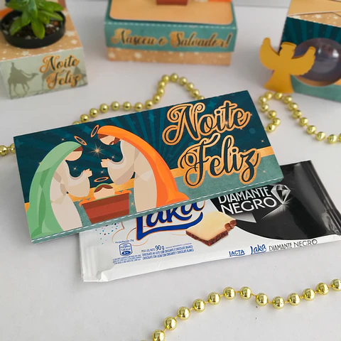 Arquivo de Corte Natal Capa Barra Chocolate 100g 04 - Studio/PDF