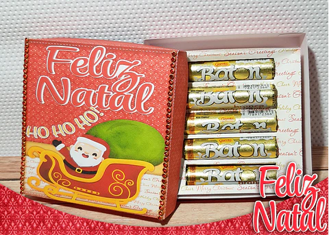 Arquivo de Corte Natal Caixa Batom 07 - Studio/PDF