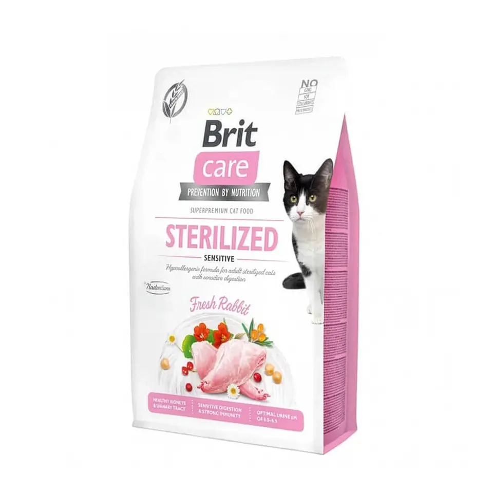 Brit Care Gato Esterilizado Sensitive 2 Kg 1