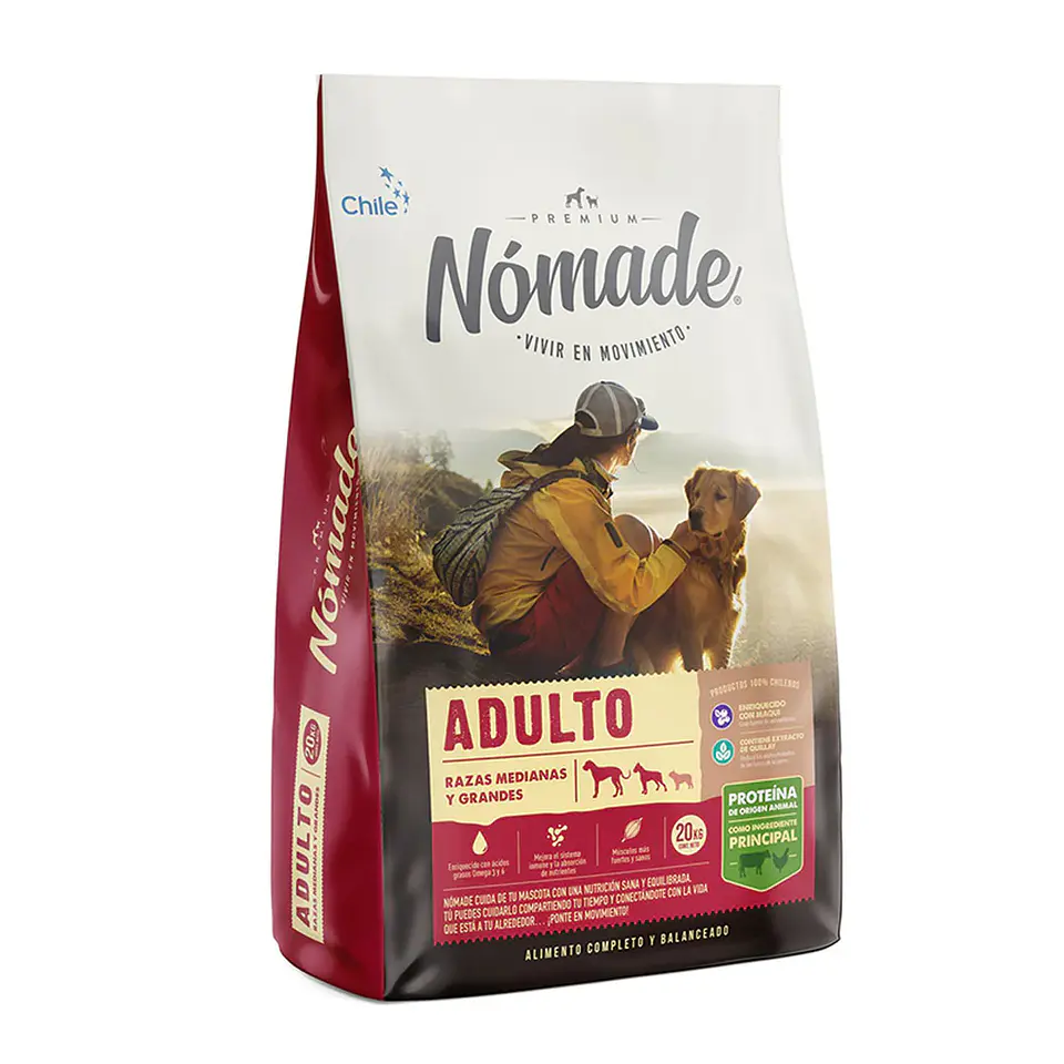 Nomade Perro Adulto 20 Kg 1