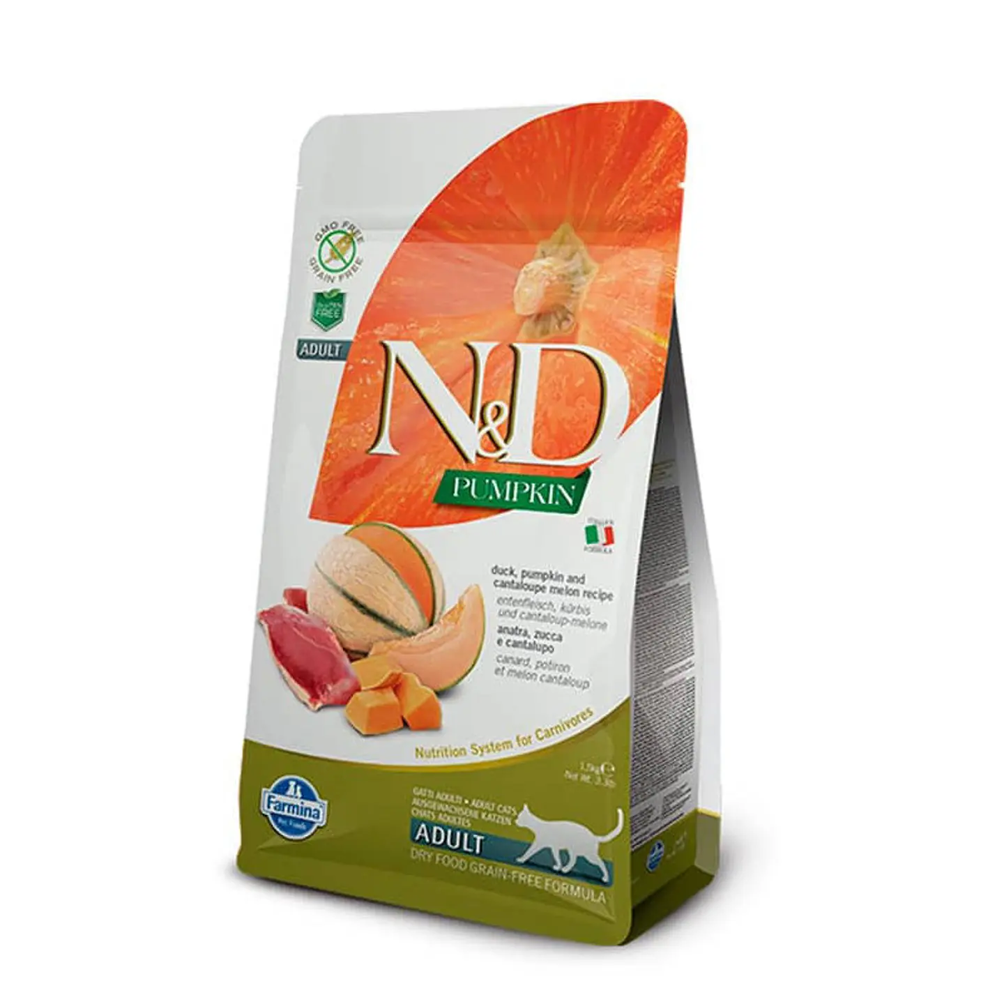 N&D Calabaza Gato Adulto Pato Calabaza 7,5 Kg 1