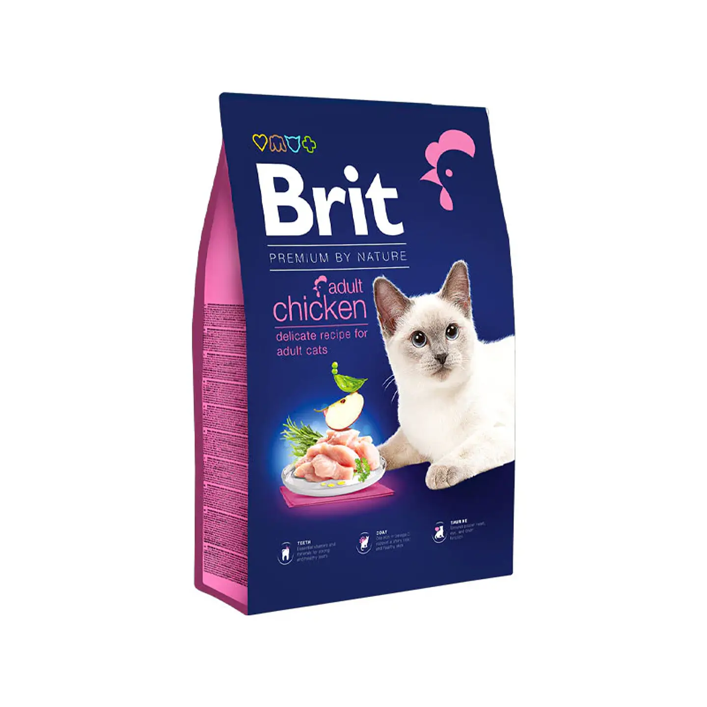 Brit Premium By Nature Gato Kitten Chicken 1,5 Kg 1