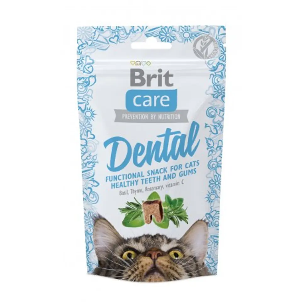 Brit Care Cat Snack Dental Functional 50 g 1