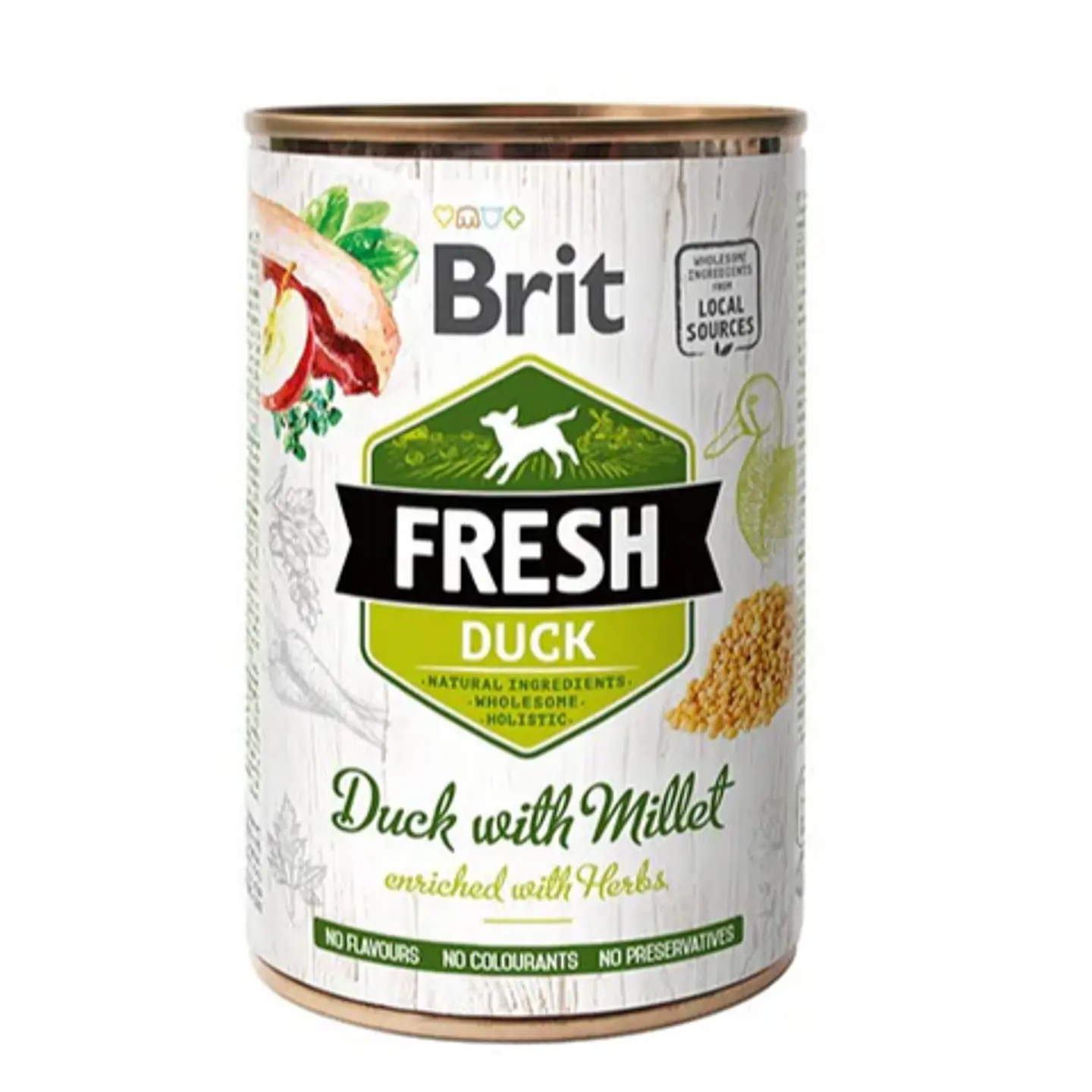 Brit Fresh Pato con Cereal para Perro 400 g 1