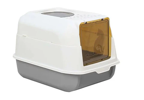 Arenero Cerrado Anti-Salpicaduras para Gato