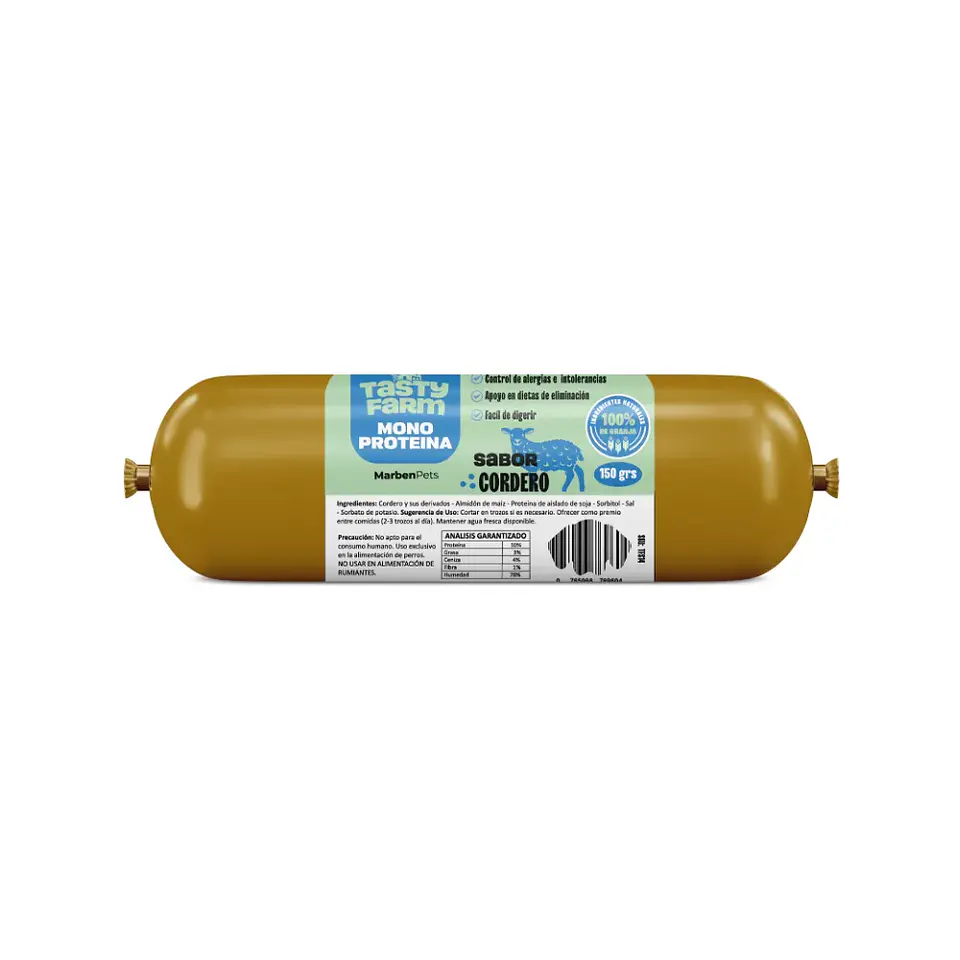 Tasty Farm Salchicha de Cordero 150 g 1
