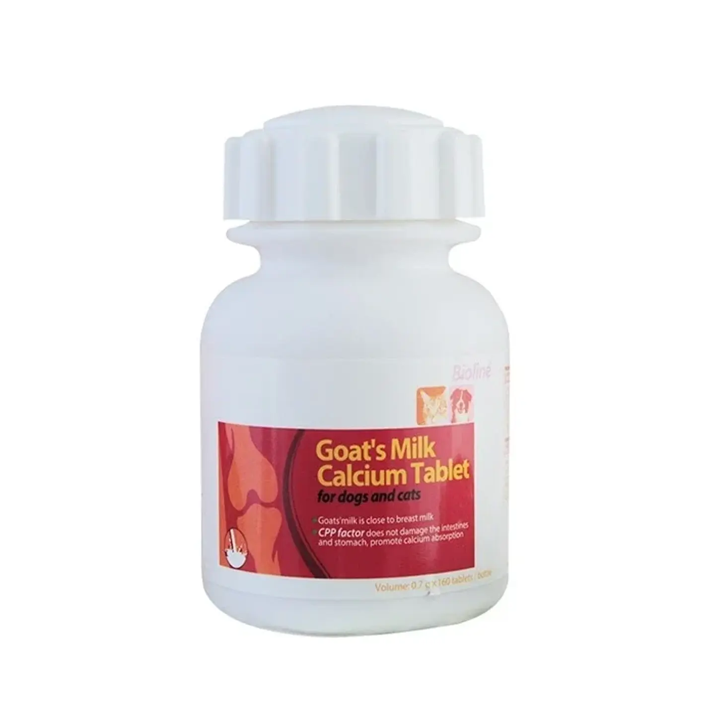 Bioline Tabletas de Calcio con Leche de Cabra 1