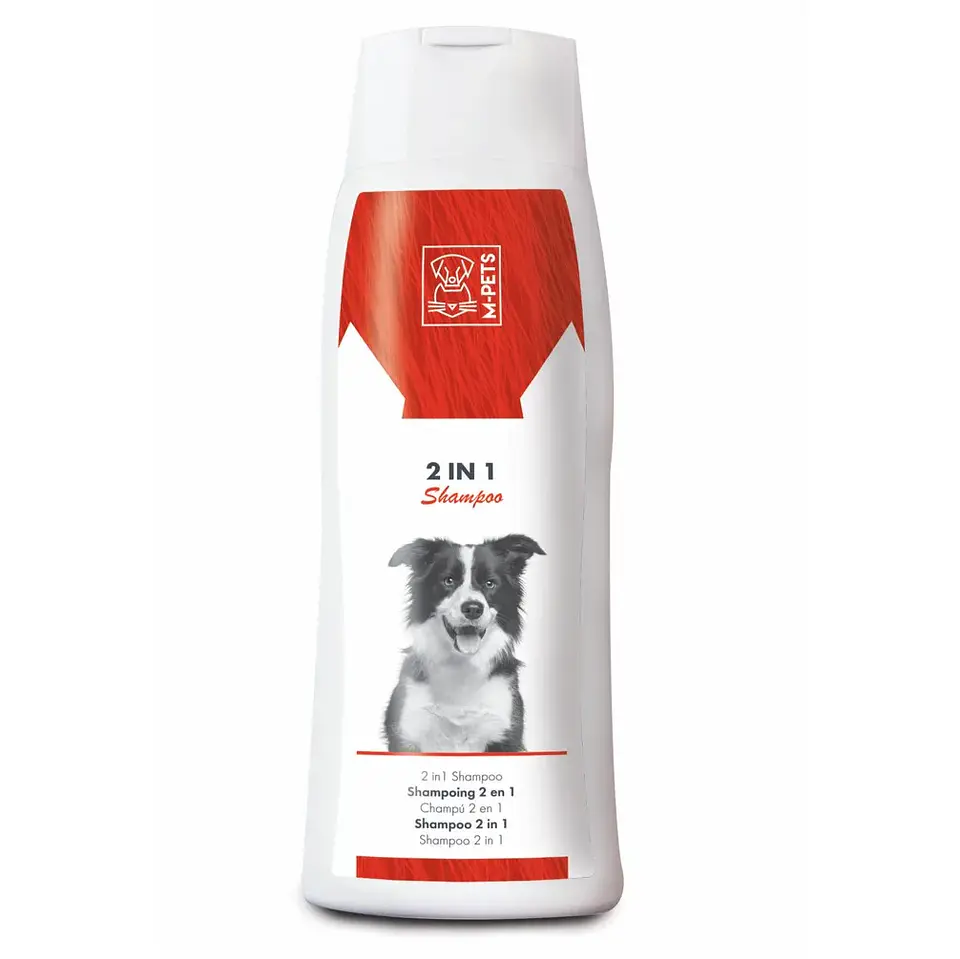 M-Pets Shampoo y Acondicionador 2 en 1 250 ml 1