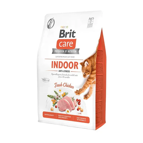 Brit Care Gato Grain-Free Indoor Anti-Stress 2 Kg