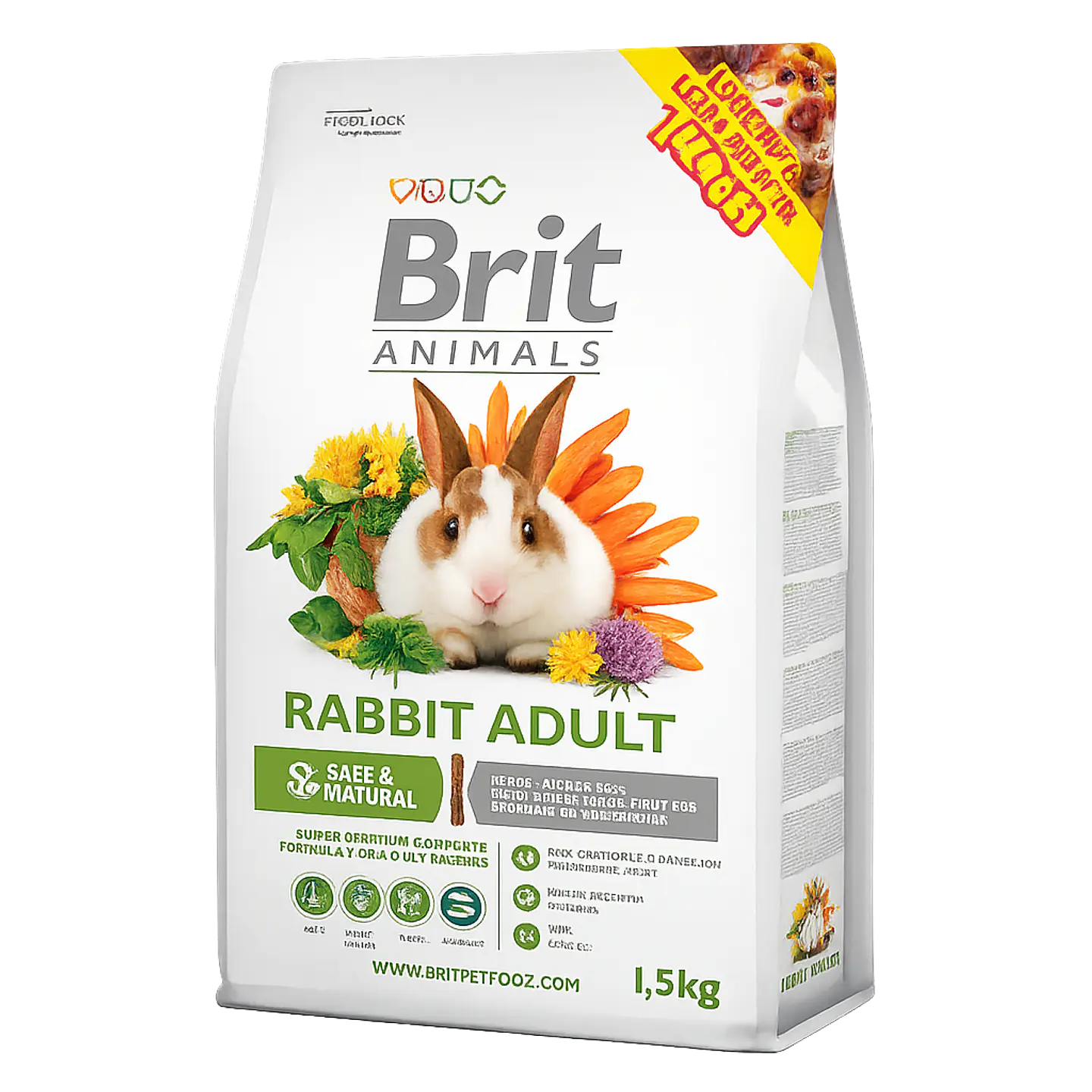 Brit Animals Rabbit Adult 1,5 Kg 1
