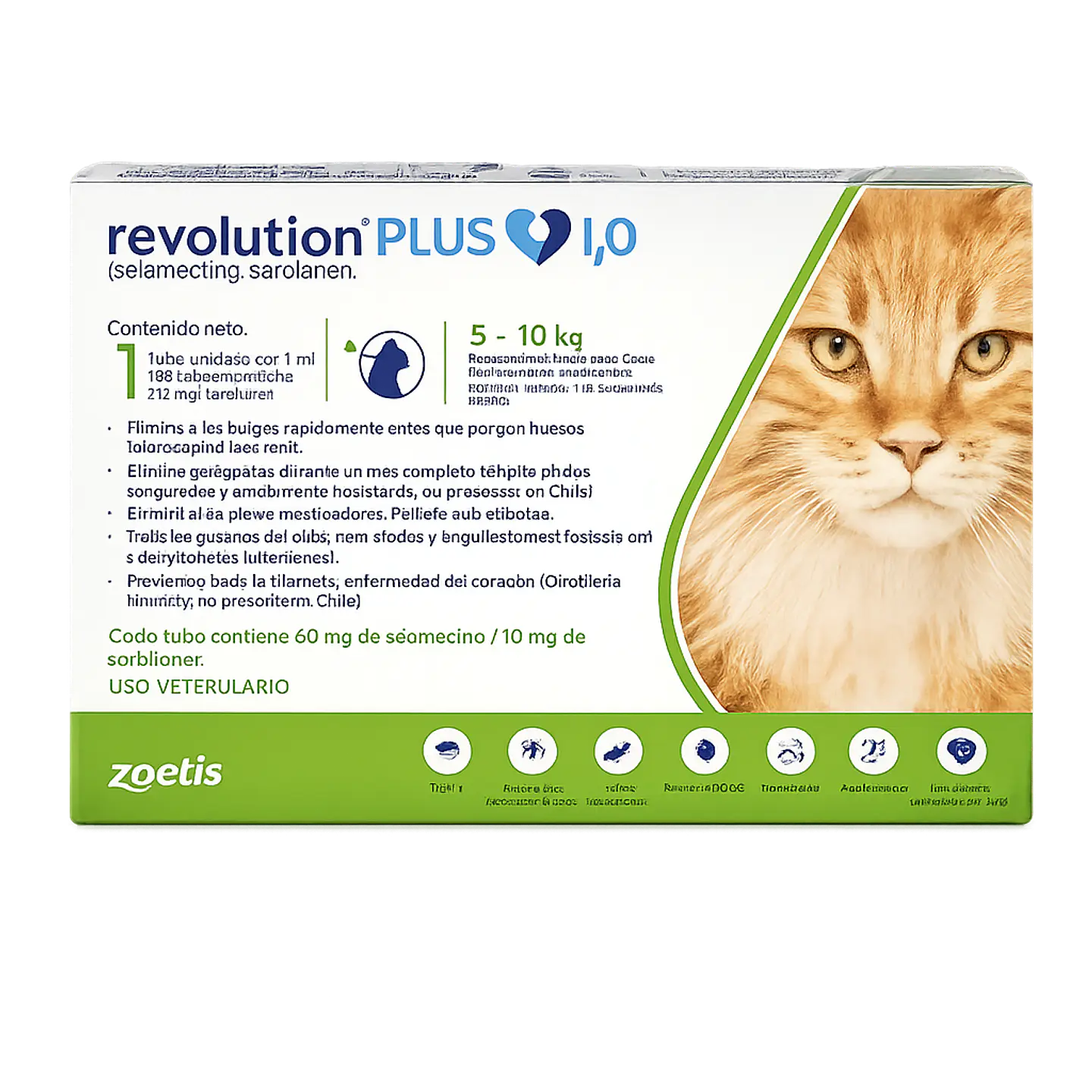 Revolution Plus Gato 5 a 10 Kg 1