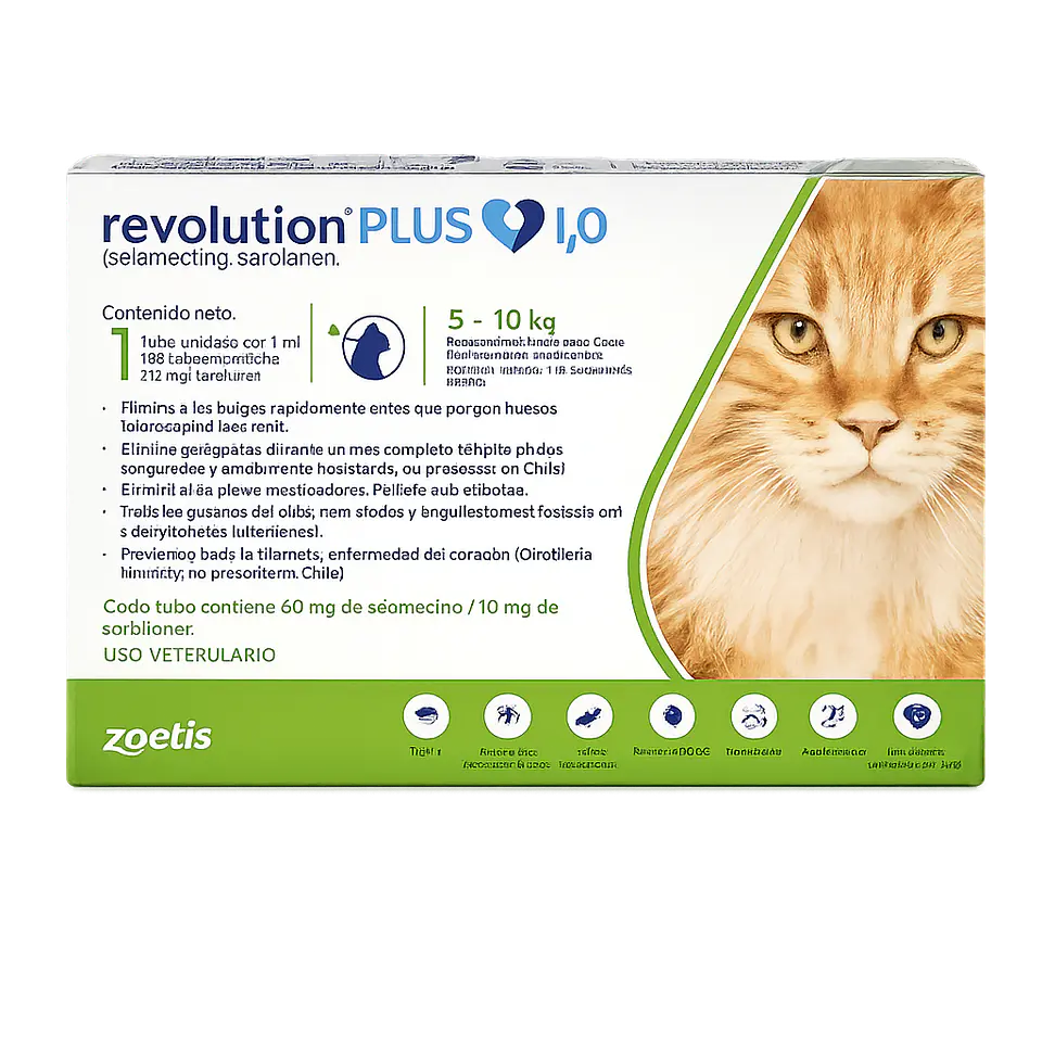 Revolution Plus Gato 5 a 10 Kg 1